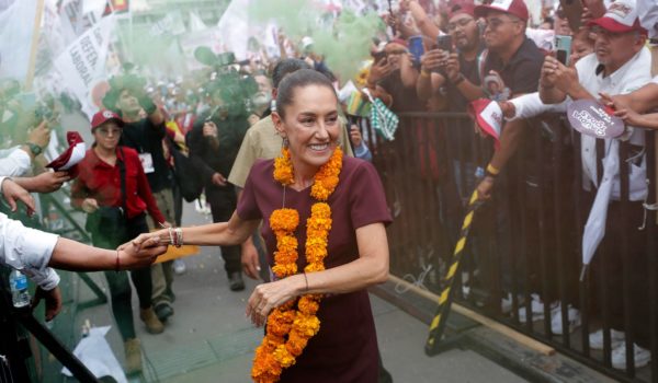 El oficialismo asegura que Claudia Sheinbaum será la primera mujer presidenta de México