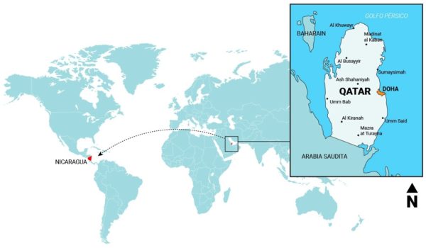 Qatar será el nuevo país con visa libre a Nicaragua