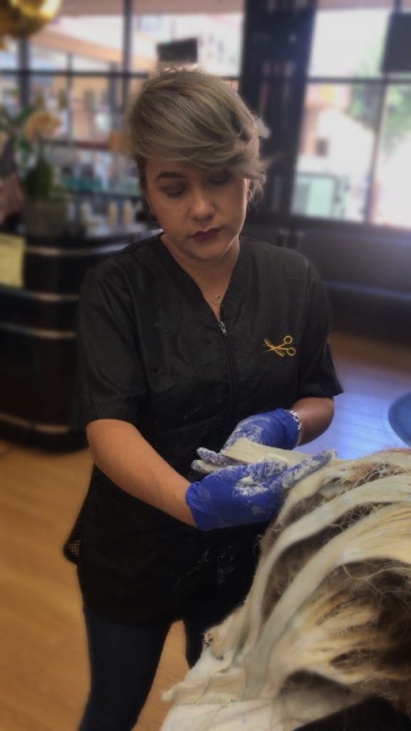 salón de belleza, Reyly Figueroa, California, Los Angeles