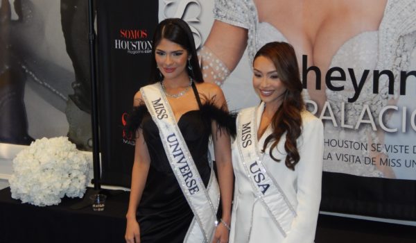 Miss Universo Sheynnis Palacios de visita en Houston para apoyar lucha a favor de las mujeres