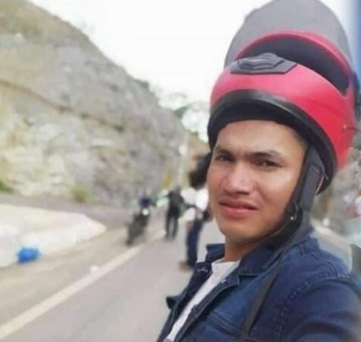 Byron Bonilla uno de lo0s cinco motoclistas  fallecidos en accidentes de tránsito él fin de semana LA PRENSA/ Redes sociales   
