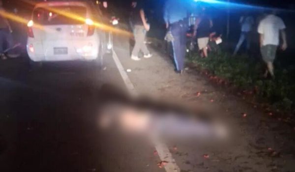 Taxista arrolla mortalmente a peatón en la carretera Masaya-Catarina