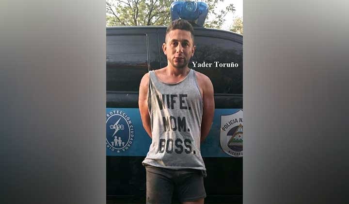 Yader Toruño quien se declaró culpable de homicidio impediente cumplir su condena de cinco años en prisión. LA PRENSA/Redes sociales.   