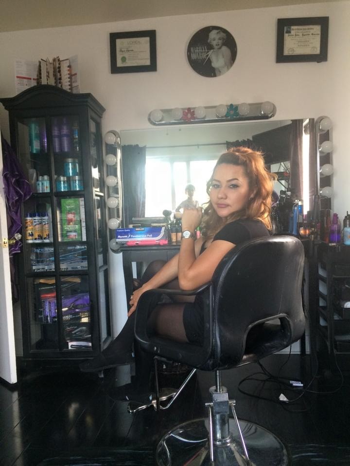 salón de belleza, Reyly Figueroa, California, Los Angeles