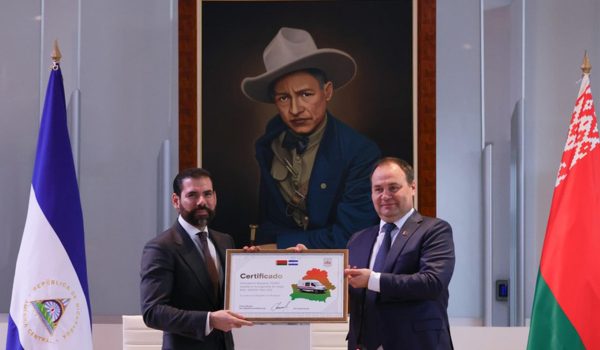 Nicaragua y Bielorrusia firman acuerdos para fortalecer la cooperación bilateral