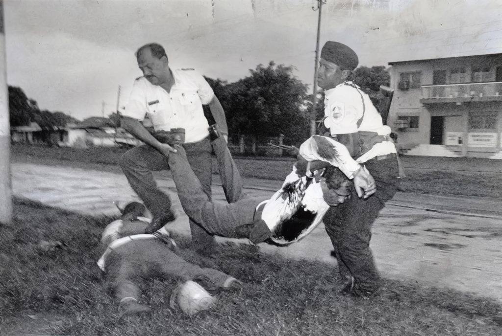 asonadas sandinistas en los años 90