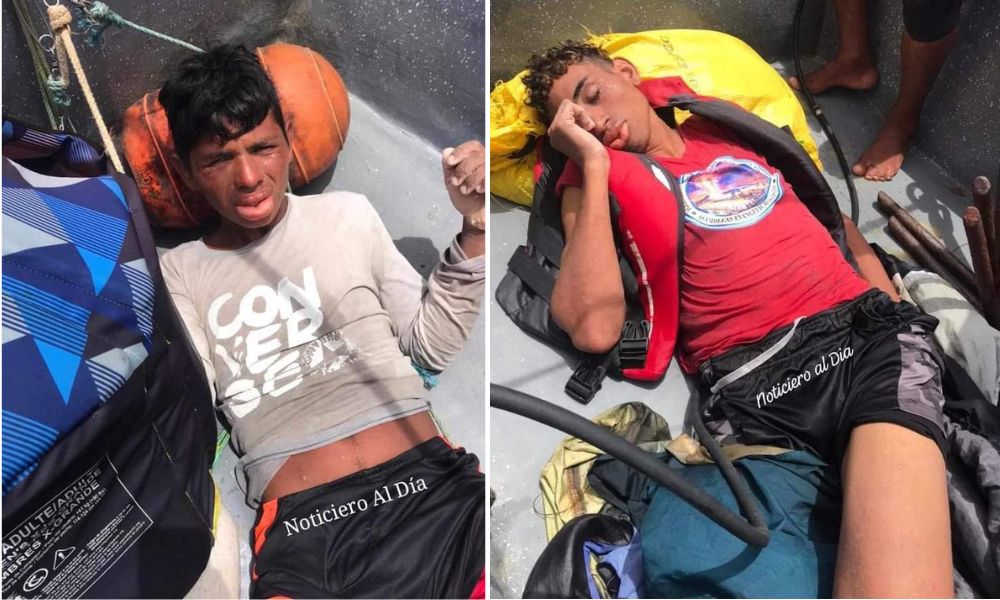  Adonis Espinoza y Axel Sándigo fueron rescatados con vida en Costa Rica. LA PRENSA/ Redes sociales,