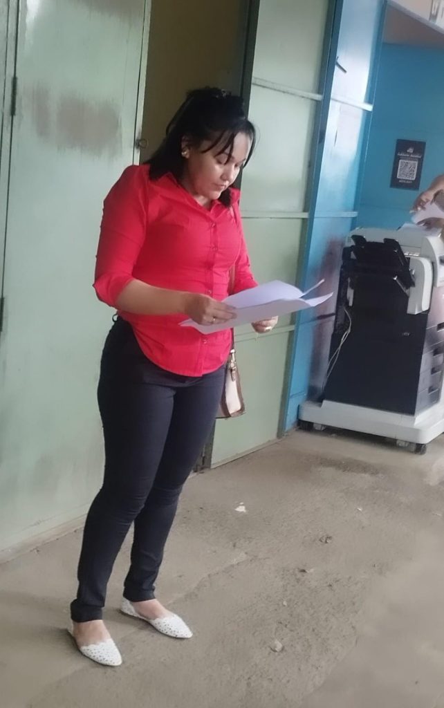 Maribel Toruño excuñada de Juan Caldera. LA PRENSA/ Redes sociales.