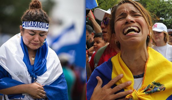 Represión, fraude y muerte: imágenes que se repiten en Nicaragua y Venezuela