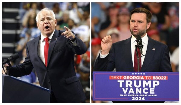 Walz y Vance se medirán el 1 de octubre en su primer debate para las elecciones en EE.UU.