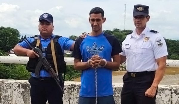 José Mauricio Carballo, marero salvadoreño capturado en Ciudad Sandino. LA PRENSA/ Policía