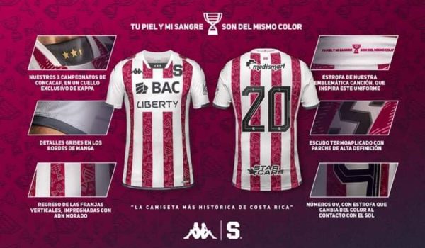 Nuevo uniforme del Saprissa es similar al del Real Estelí y genera una gran polémica en Costa Rica