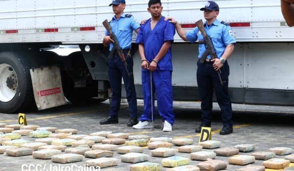 Policía incauta 120 kilos de cocaína en El Guasaule
