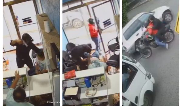 Robo en tienda de celulares del barrio Costa Rica dejó a una persona herida de bala