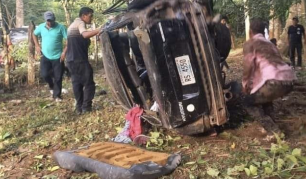 Seis nicaragüenses, incluidos una madre y sus dos niños, fallecieron en accidentes de tránsito en un solo día