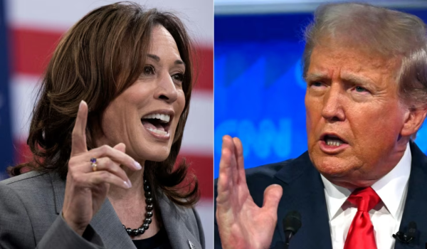Kamala Harris, Donald Trump