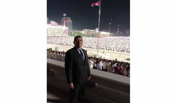 Embajador de Nicaragua participa en uno de los megaeventos de Corea del Norte