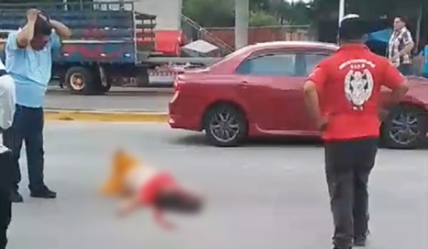 Día trágico en las vías concluyó con atropellamiento de una mujer en Managua