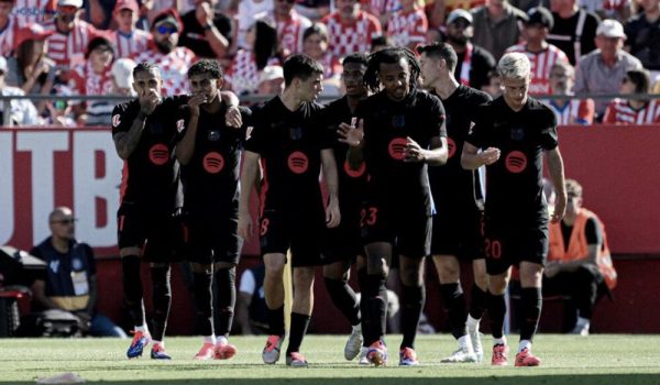 El Barcelona es perfecto: Consigue su quinto triunfo al hilo tras baile al Girona
