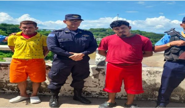 Mareros capturados en Chinandega son entregados a El Salvador
