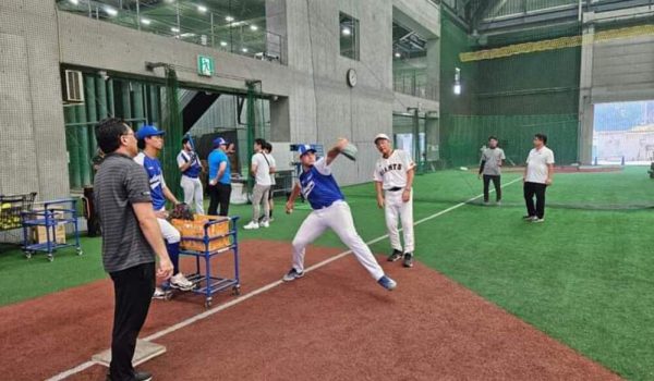Peloteros de la Selección Sub23 fueron evaluados por altos ejecutivos de los Gigantes de Yomiuri