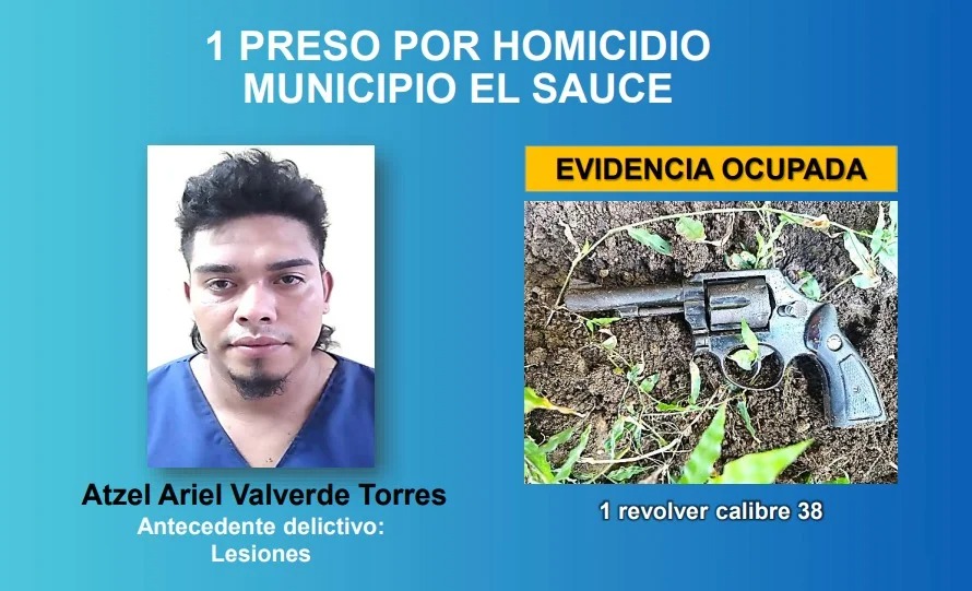 Atzel Valverdes enfrenta cargos por asesianto agravado. LA PRENSA/ Policía.