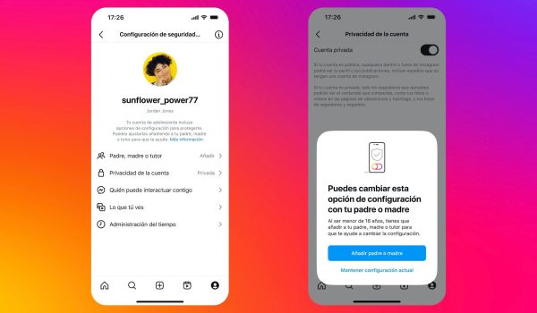 Instagram lanza su Cuenta de Adolescente, más privada y restrictiva que las de los adultos