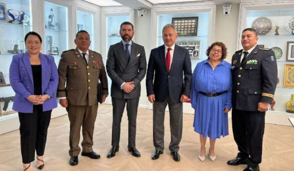 Delegation of the dictatorship discusses «security issues» and «the new world order» with Russia