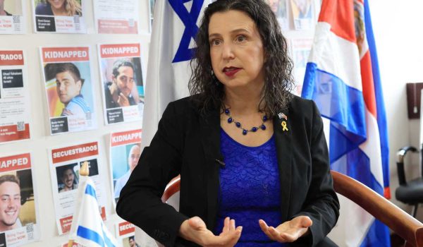 Mijal Gur-Aryeh, embajadora de Israel en Costa Rica, concurrente en Nicaragua
