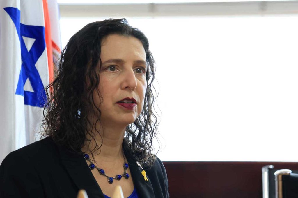 Mijal Gur-Aryeh, embajadora de Israel en Costa Rica, concurrente en Nicaragua