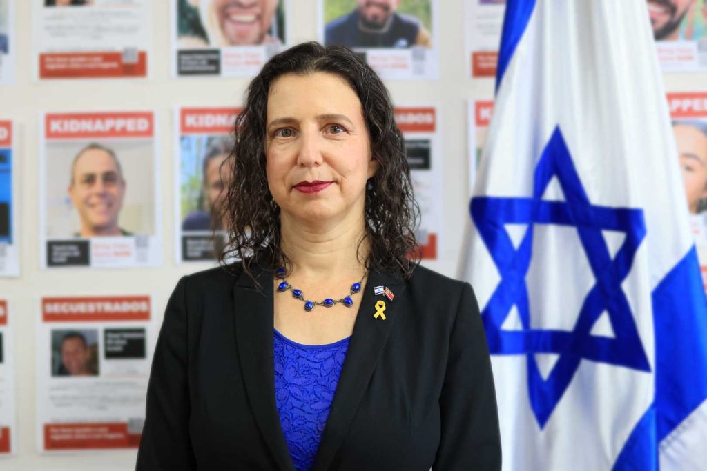 Mijal Gur-Aryeh, embajadora de Israel en Costa Rica, concurrente en Nicaragua