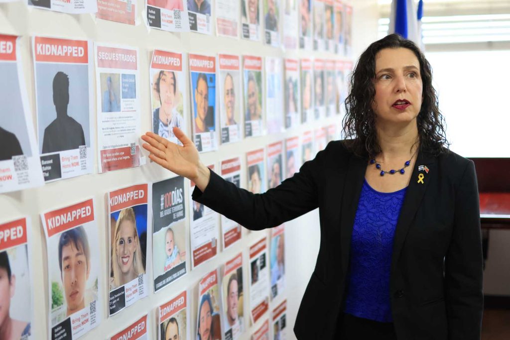 Mijal Gur-Aryeh, embajadora de Israel en Costa Rica, concurrente en Nicaragua