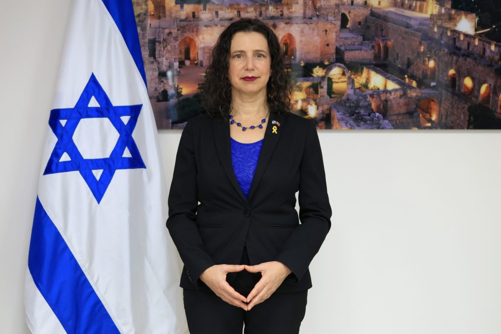 Mijal Gur-Aryeh, embajadora de Israel en Costa Rica, concurrente en Nicaragua