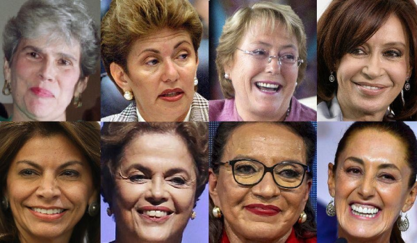 Quiénes son las 7 mujeres que fueron elegidas presidentas en América Latina antes de Claudia Sheinbaum