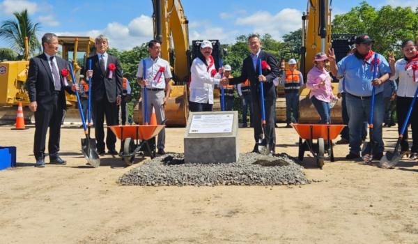 Japón inicia la construcción de su vigésimo quinto puente sobre carretera troncal en Nicaragua