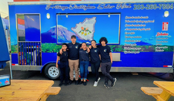 “La Jinotegana”, el foodtruck donde dos hermanos ofrecen comida nica en Connecticut  