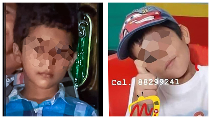 Estos son los dos niños que la tarde del viernes perdieron la vida al ser arrastrados por corrientes en Rivas y Chontales. LA PRENSA/ Redes sociales,