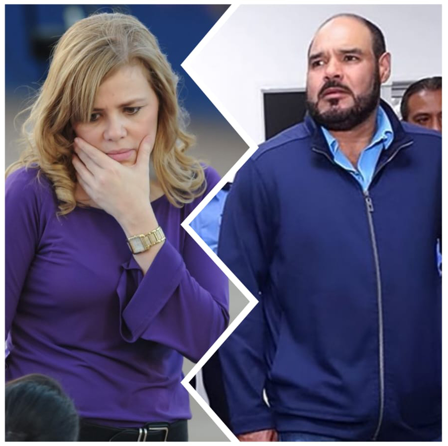 La familia de Yadira Leets y Rafael Ortega, separada.