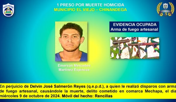 Policía esclarece dos crímenes y captura a tres sospechosos