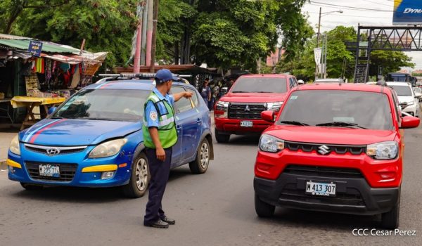 Conducción peligrosa en Nicaragua: más de 5 mil arrestos y 7 mil suspensiones de licencia