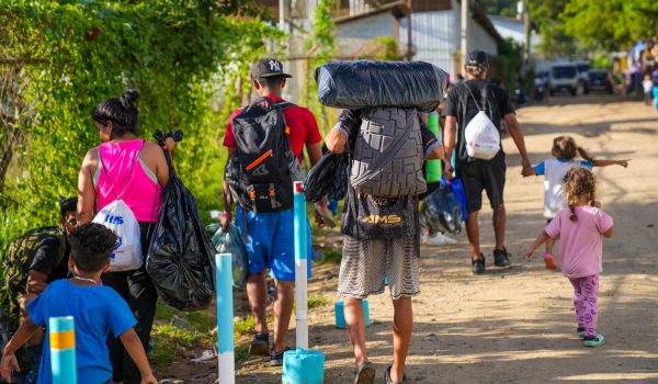 Las necesidades humanitarias y los riesgos aumentan para los migrantes en Centroamérica