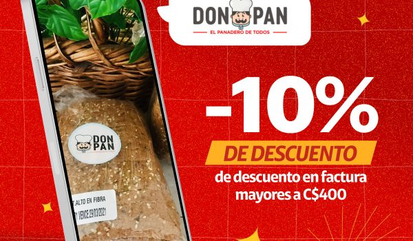 Disfruta de descuentos en Don Pan con Claro Club