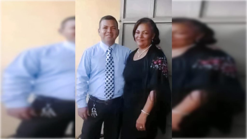 Jaiminton Pérez Hernández y su esposa, la profesora Cecilia Echeverry. LA PRENSA/Redes sociales