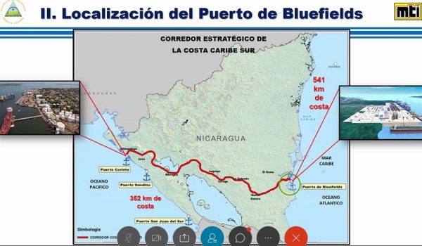 Dictadura encamina a Nicaragua a gigantesca deuda con China con proyecto portuario en el caribe