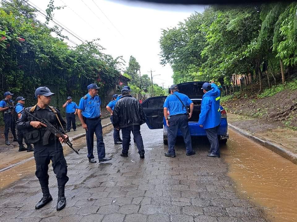 Este es el grupo donde se movilizaban los presuntos ladrones capturados en Ciudad Sandino , ALPRENSA