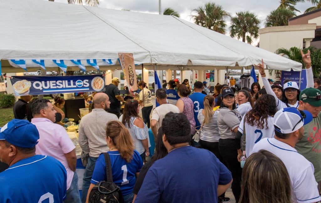 La Feria de Nicaragüenses en Palm Beach se desarrolló sin ningún incidente. Foto: LA PRENSA | Cortesía Bismarck Picado