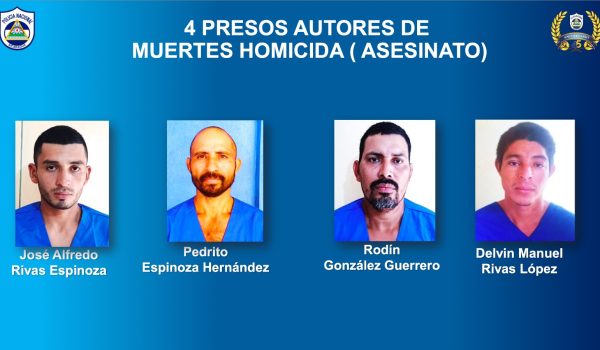 Sospechosos de masacrar a familia en Río San Juan son acusados por asesinato agravado