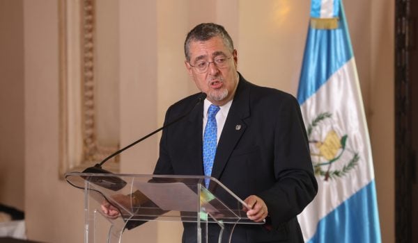 Fotografía de archivo de Bernardo Arévalo de León, presidente de Guatemala. EFE/ Mariano Macz