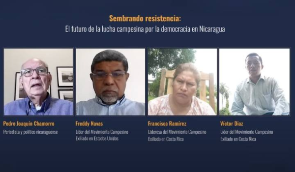 Líderes campesinos reafirman su lucha por la soberanía y la democratización de Nicaragua 