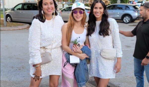 Shakira aparece en bazar de Adriana Paniagua y luce diseño nicaragüense